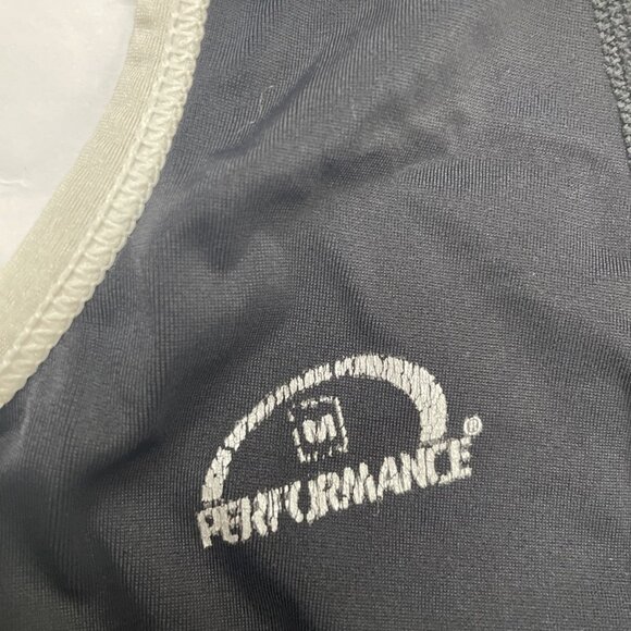 Performance Cycling Bib Shorts Men’s M Padded Seat Black White Silicone Leg - Picture 3 of 9